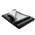270gsm Black Silver Heavy Duty Tarpaulin – Waterproof UV-Proof Cover