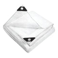 Clear Heavy Duty Tarpaulin Waterproof Cover Ground Sheet Transparent Tarpaulin