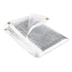 310gsm Clear PVC Tarpaulin – Waterproof Transparent Outdoor Cover