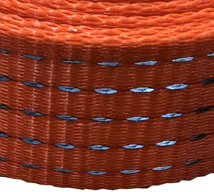 5 Ton Hi Vis Orange Ratchet Strap – Heavy Duty Tie Down Strap, 4m to 20m