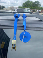 800kg Ratchet Straps – Tie Down Lashing Straps for Trailers, Vans & Roof Racks