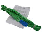 Round Webbing Sling 2 Tonne WLL Green – Endless Lifting Sling, 1m to 6m EWL