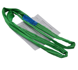 Round Webbing Sling 2 Tonne WLL Green – Endless Lifting Sling, 1m to 6m EWL