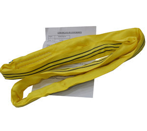 Round Webbing Sling 3 Tonne WLL Yellow – Endless Lifting Sling, 1m to 6m EWL