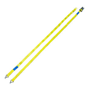 5 Ton Hi Vis Yellow Ratchet Strap – Heavy Duty Tie Down Strap, 4m to 20m