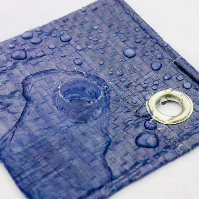 80GSM Waterproof Tarpaulin Blue/Green/Camouflage – Economy Cover Sheet With Eyelets