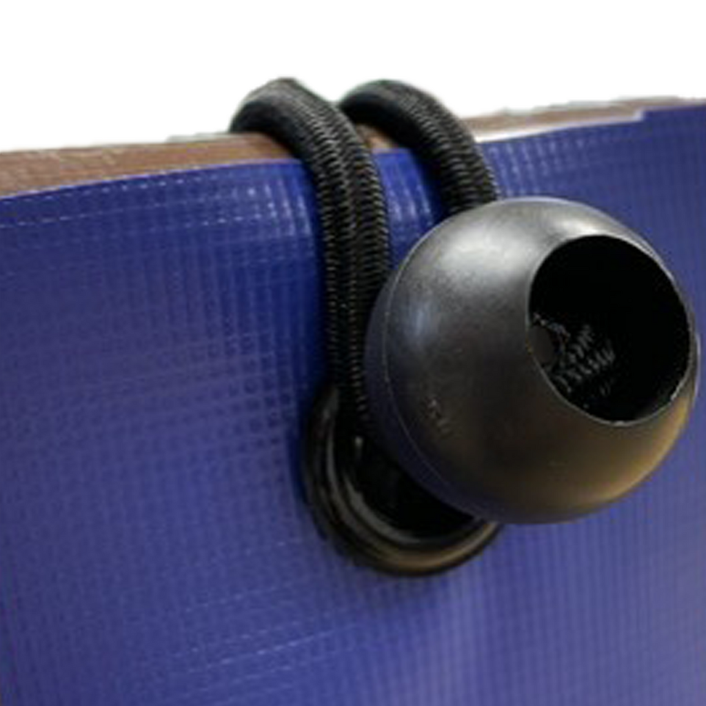 Heavy Duty 30cm White Ball Bungees - 25mm Ball