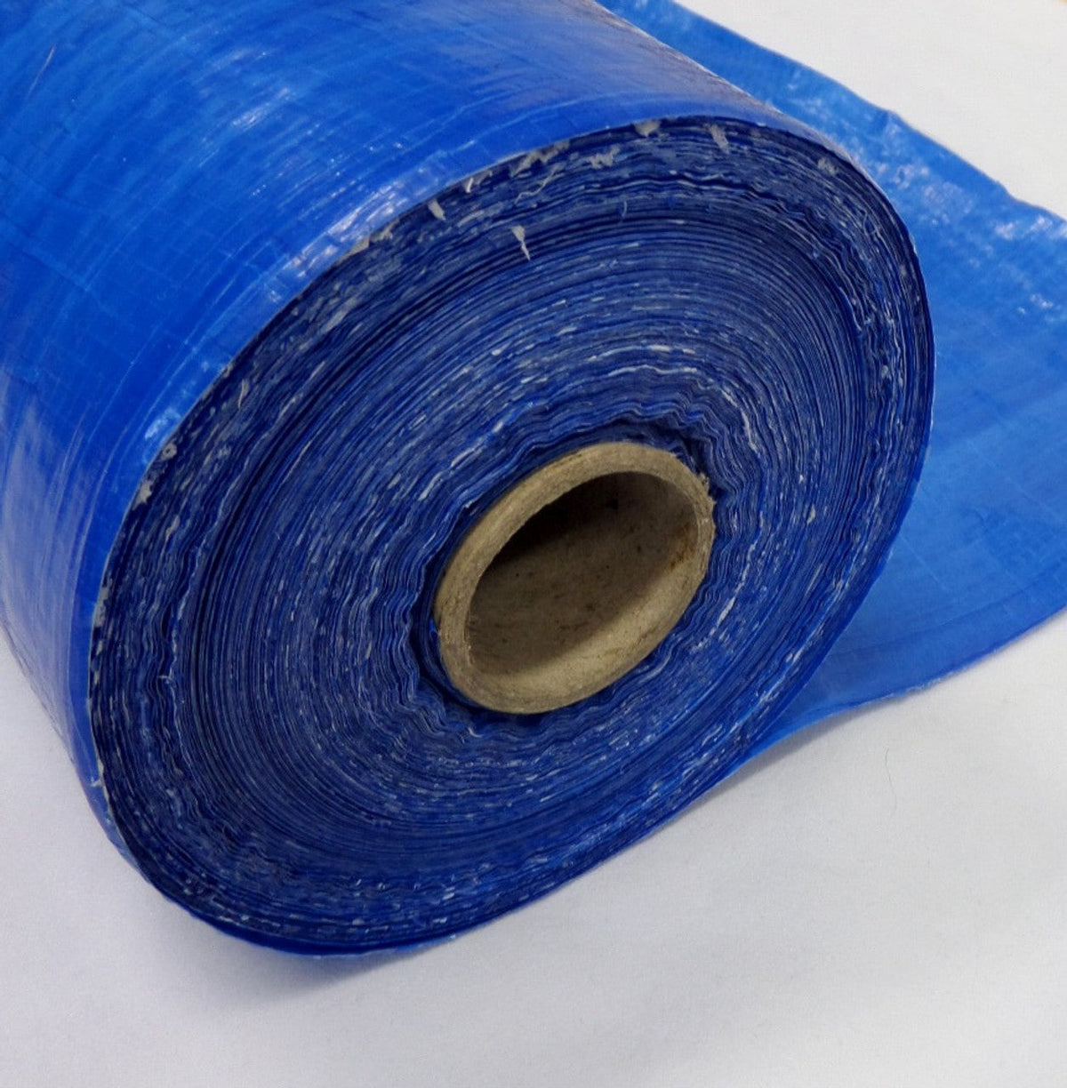 110gsm Blue Tarpaulin Roll – 1.8m x 100m | Waterproof, UV-Stabilised Polyethylene Sheet for Construction, Agriculture & General Covering