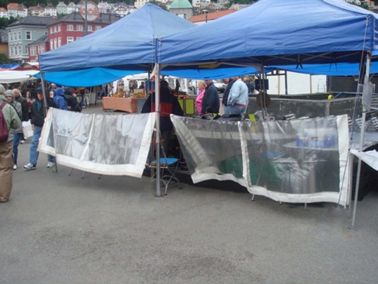 310gsm Clear PVC Tarpaulin – Waterproof Transparent Outdoor Cover