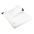 200gsm Flame Retardant White Tarpaulin – Outdoor & Industrial Use