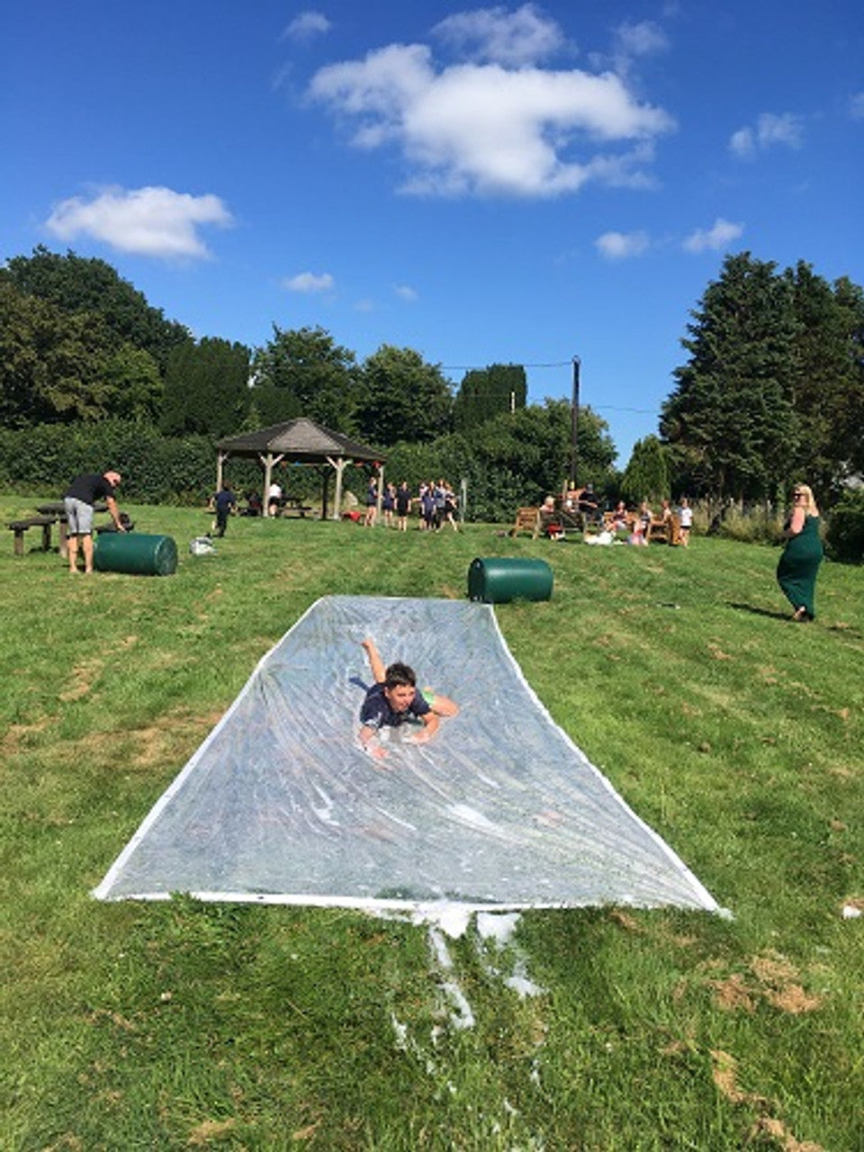 310gsm Clear PVC Tarpaulin – Waterproof Transparent Outdoor Cover