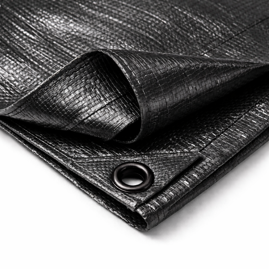 Heavy Duty Waterproof Tarpaulin 200gsm - UV-Protected Polyethylene Cover with Reinforced Eyelets for All Weather Use