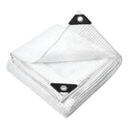Clear Heavy Duty Tarpaulin Waterproof Cover Ground Sheet Transparent Tarpaulin