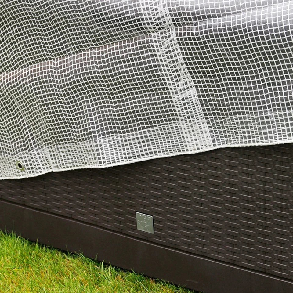 Clear Heavy Duty Tarpaulin Waterproof Cover Ground Sheet Transparent Tarpaulin