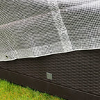 Clear Heavy Duty Tarpaulin Waterproof Cover Ground Sheet Transparent Tarpaulin